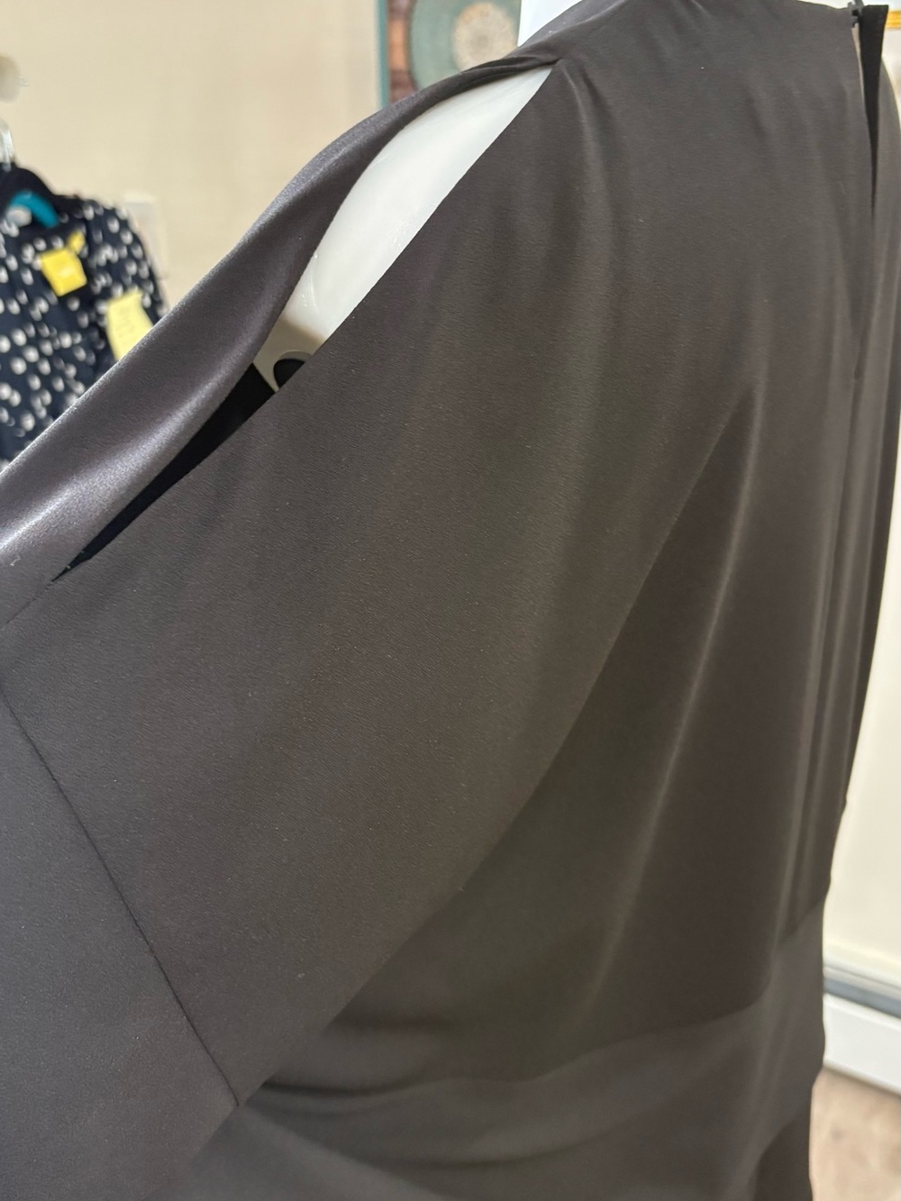 BOSS Hugo Boss Black Split Sleeve Blouse Size US 4 - Picture 10 of 11